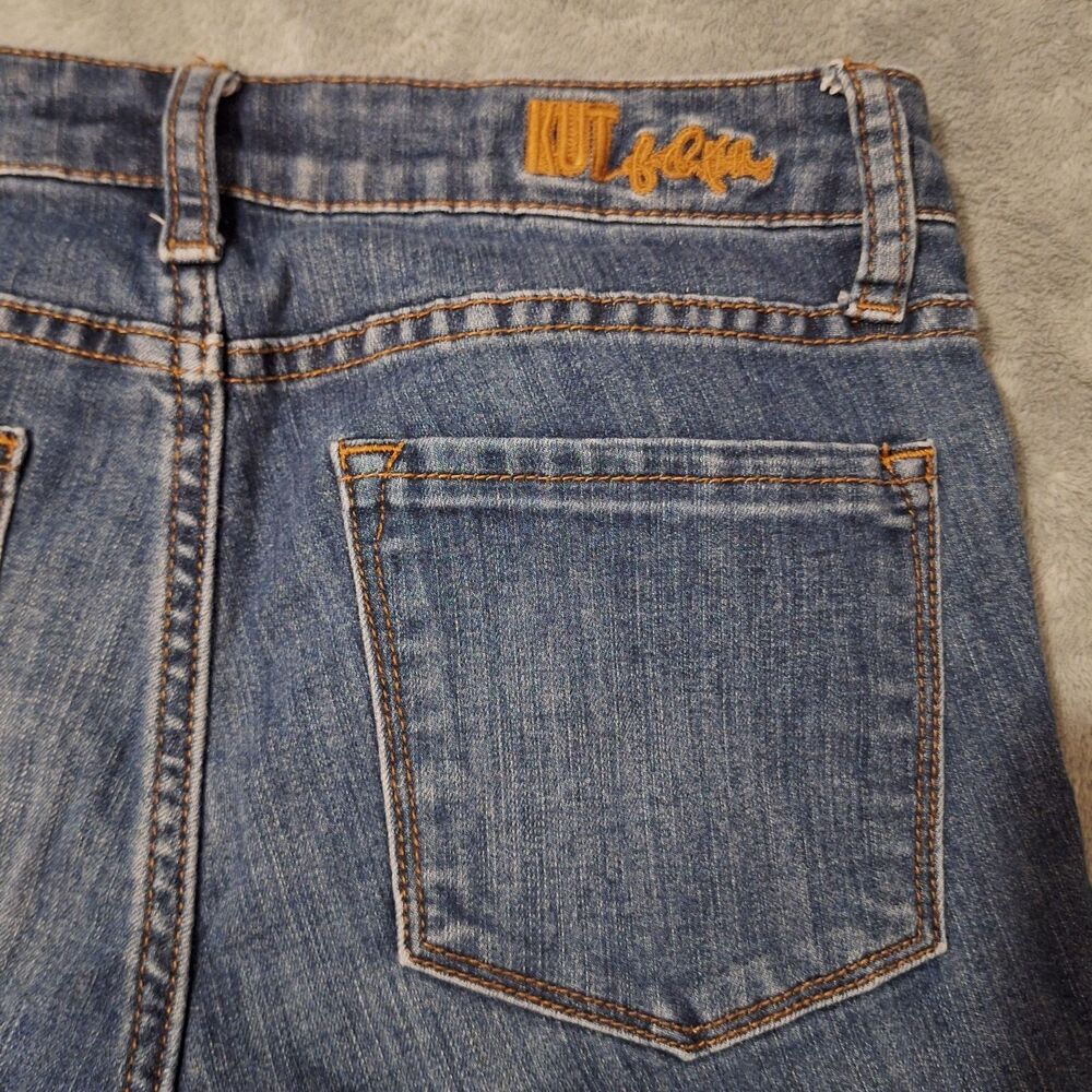 Kut From The Kloth Cut-Off Shorts Women 2 Blue Denim Gidget Daisy Dukes - Picture 11 of 11